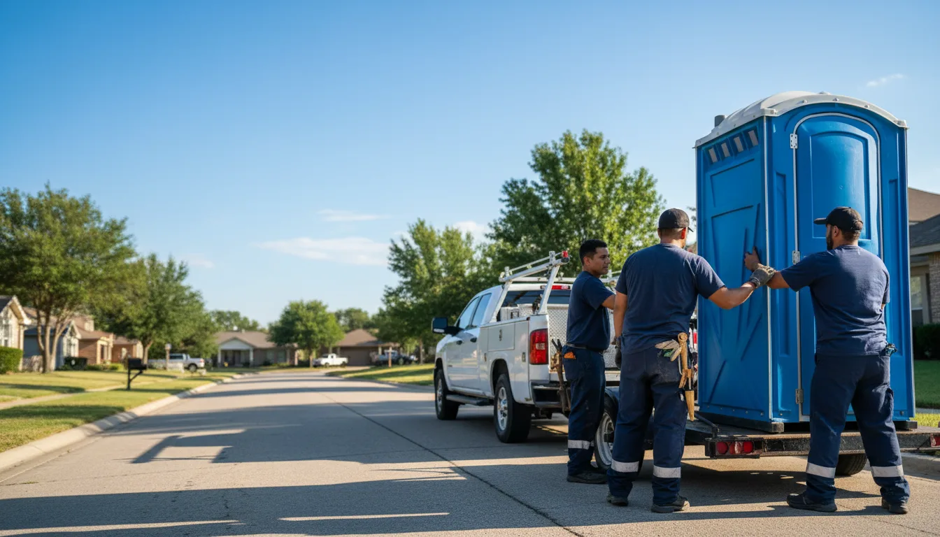 Portable Toilet Rental in Oblong, IL near me
